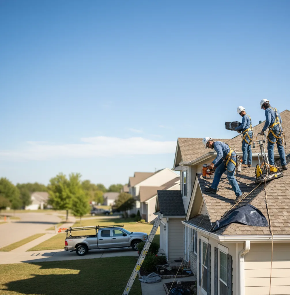 Roof Leak Repair in Fombell, PA